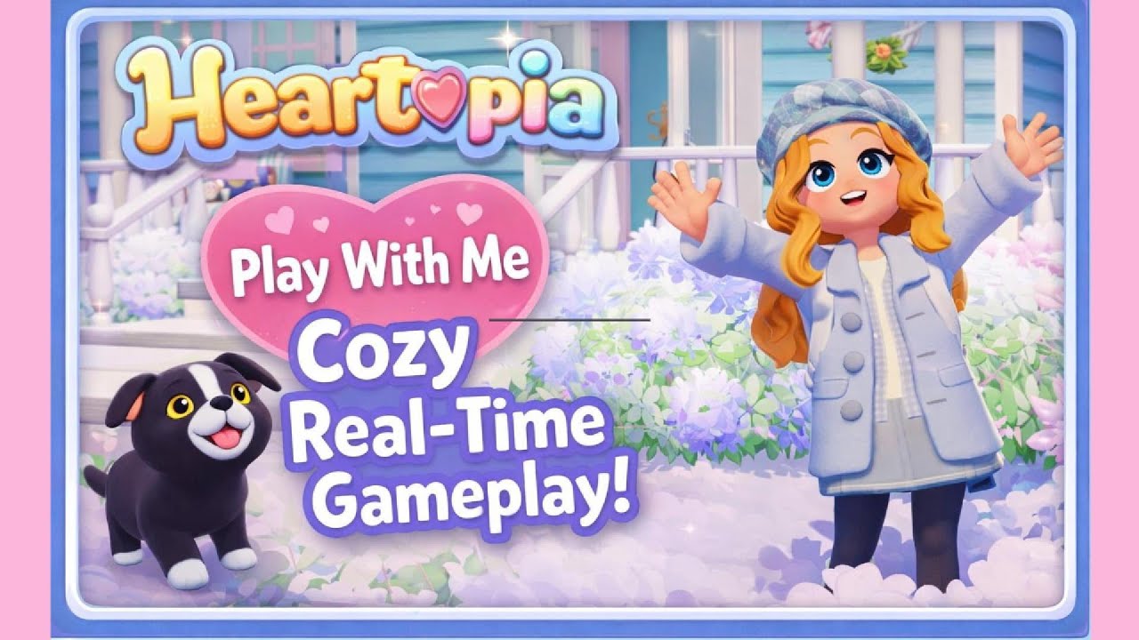 Let’s Play Heartopia Together 💕 Relaxing Real-Time Cozy Gameplay