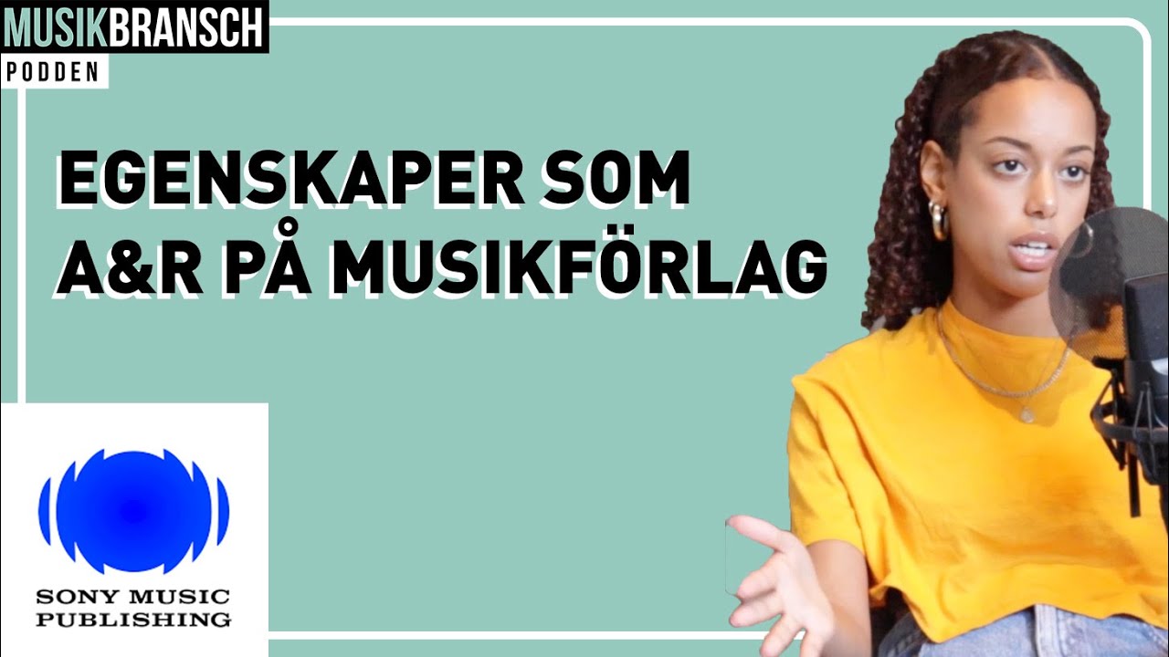 Jobbet som A&R p&aring; musikf&ouml;rlag - Amanda Kiflay, Sony Music Publishing