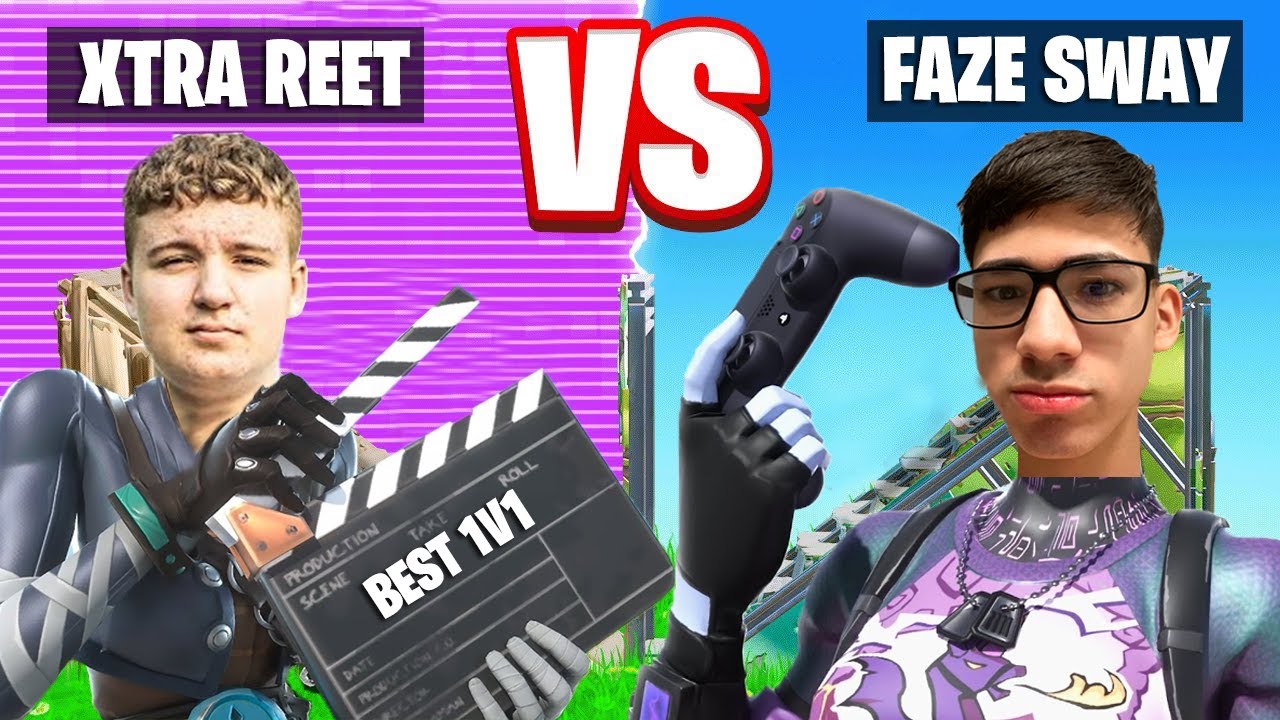 8 Minutes  SWAY vs REET 1v1 Kill Each Other in Fortnite ZONE WARS