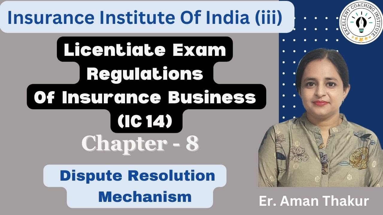 IC 14 | Regulations of Insurance Business | Chapter- 8 |Licentiate Exam| iii Exam| Er. Aman Thakur