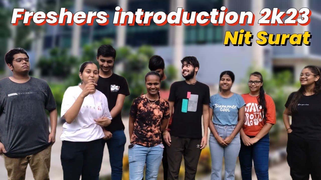 Freshers introduction 2023| Freshers intro 2k23 | first time in history