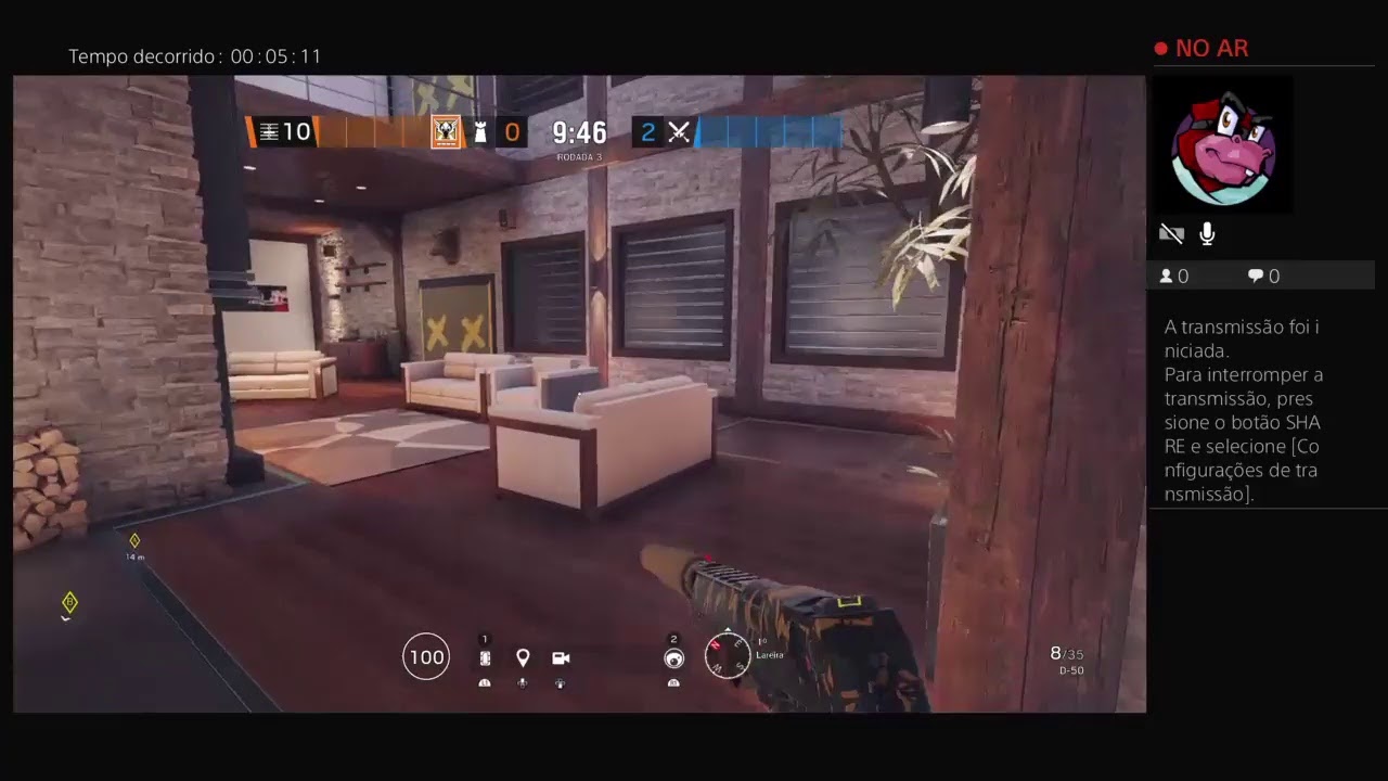 Ponto para estrat&eacute;gia R6