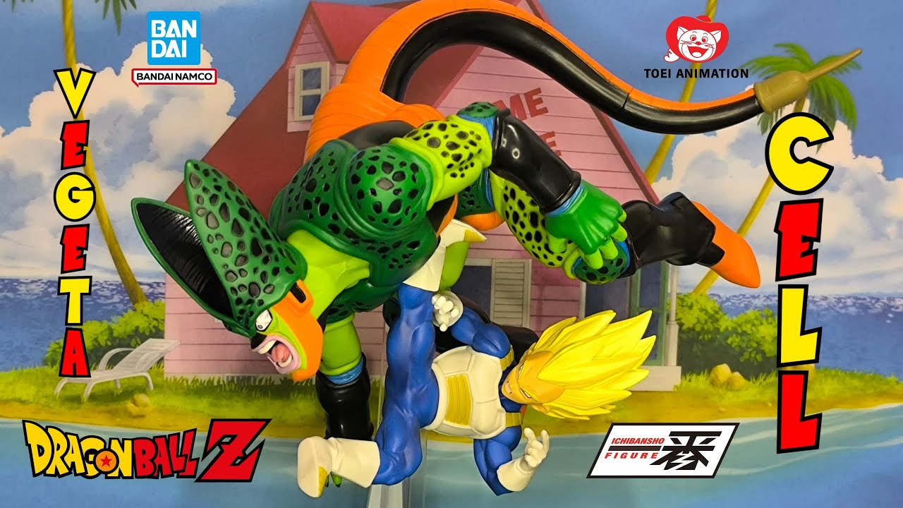 🐉 DRAGON BALL Z Vegeta vs Cell Ichiban Revible moment