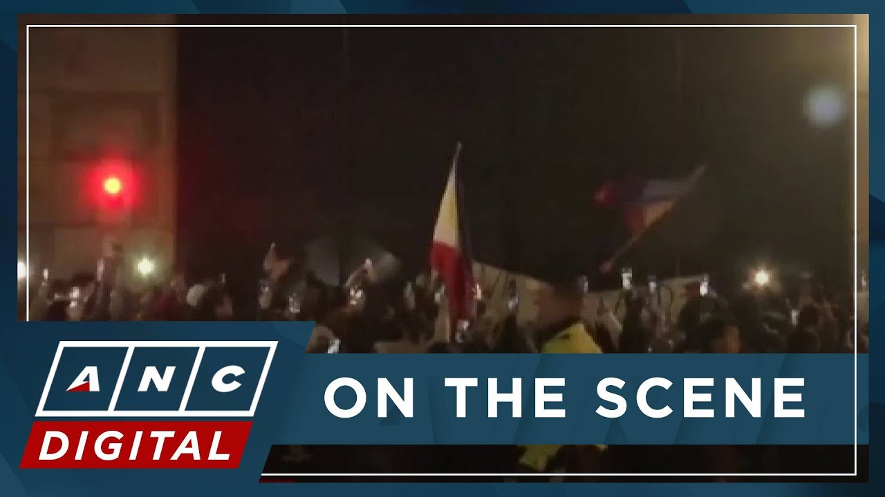 LOOK: Opponents, supporters of Duterte hold protests outside ICC | ANC