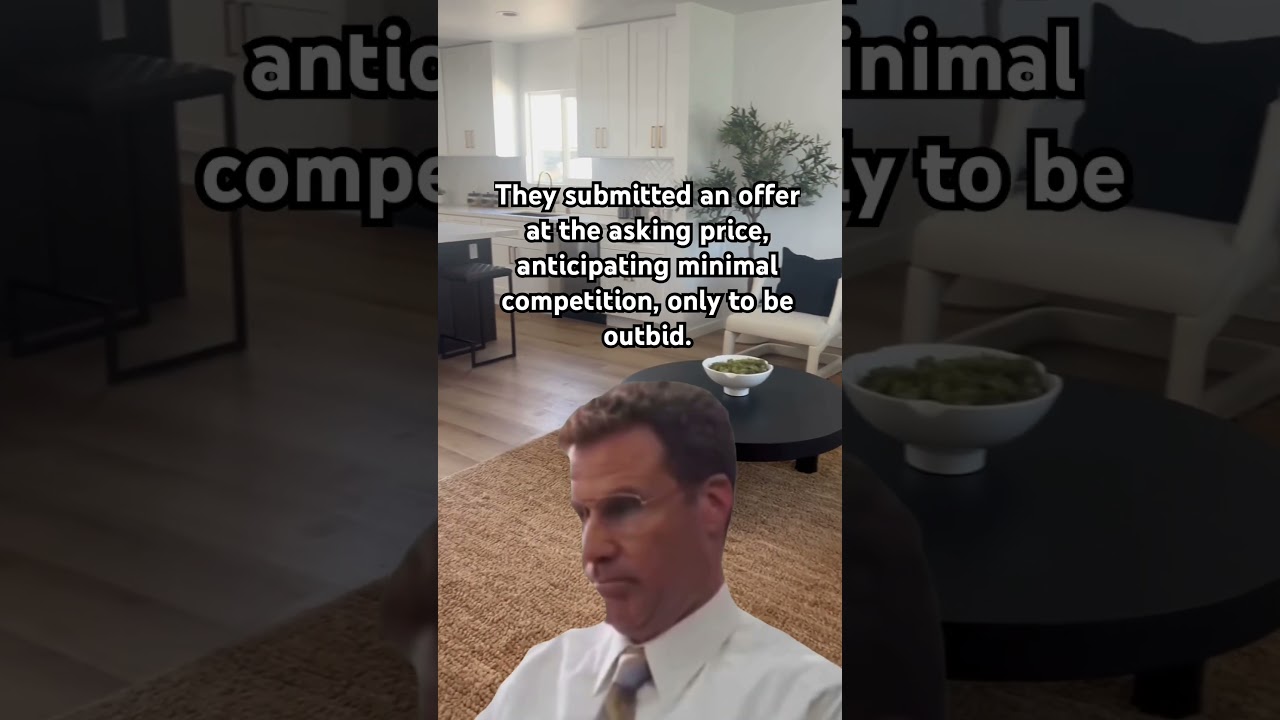 They submitted an offer at the asking price, anticipating minimal competition#02030123 #realtorlife