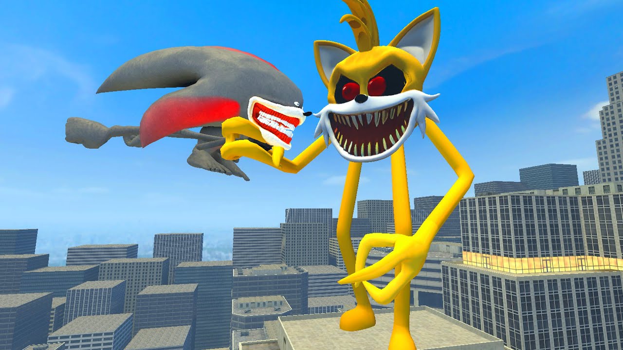 I FOUND NEW ROBLOX SONIC TAILS NIGHTMARE'S SMILEY'S VS ALL SHIN SONIC TAPES! In Garry's Mod!