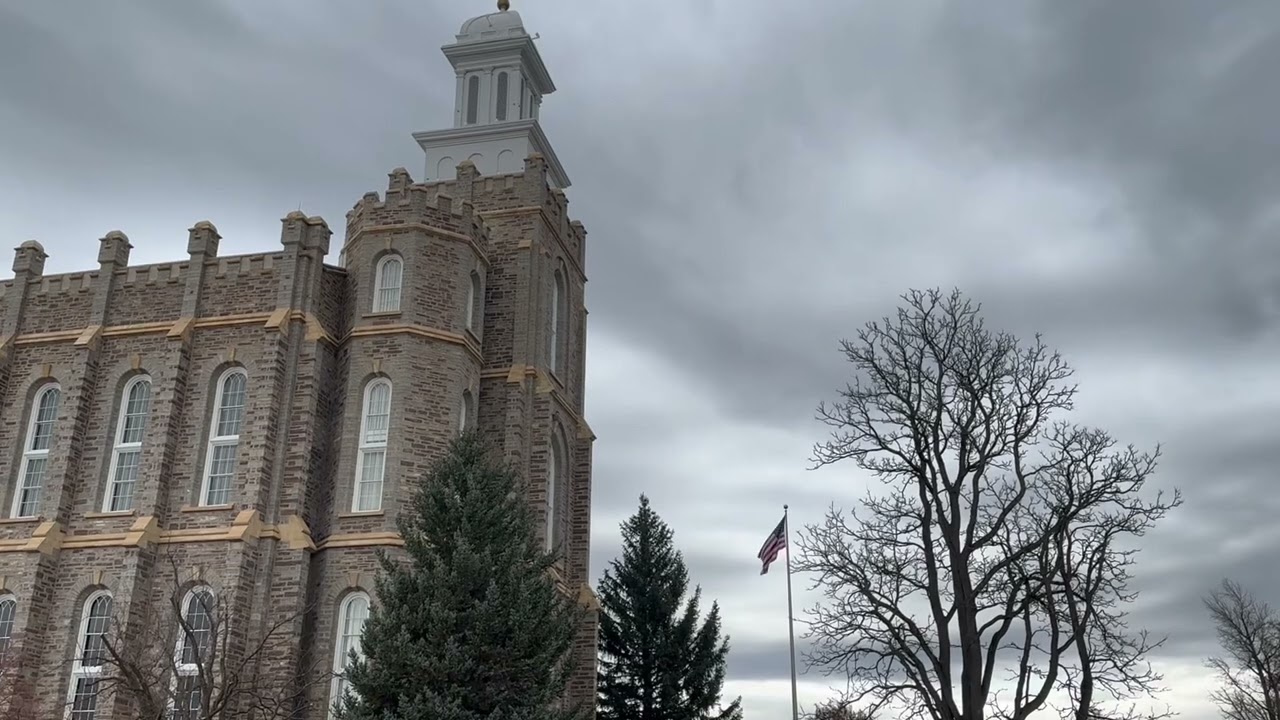 Logan, Utah Temple. Church of Jesus Christ. ￼