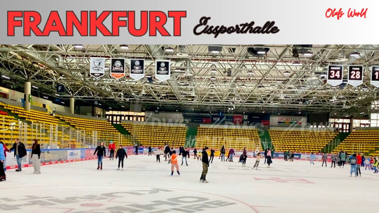Eissporthalle Frankfurt - Die größte zusammenhängende Eislauffläche Deutschlands