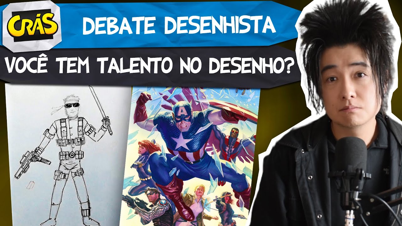 O desenhista SEM TALENTO tem jeito? - Debate Desenhista | ft. Thiago Spyked