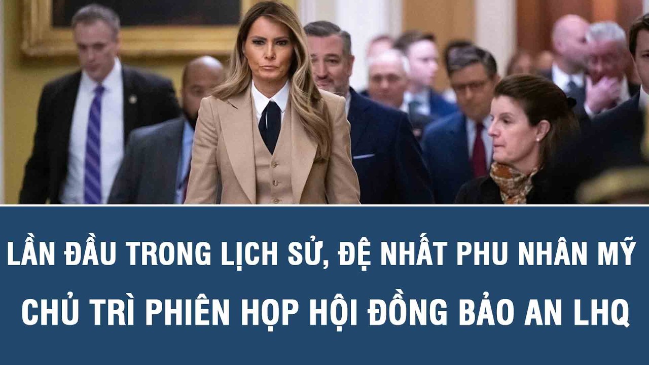 Lần đầu trong lịch sử, Đệ nhất phu nhân Mỹ chủ trì phiên họp Hội đồng Bảo an LHQ