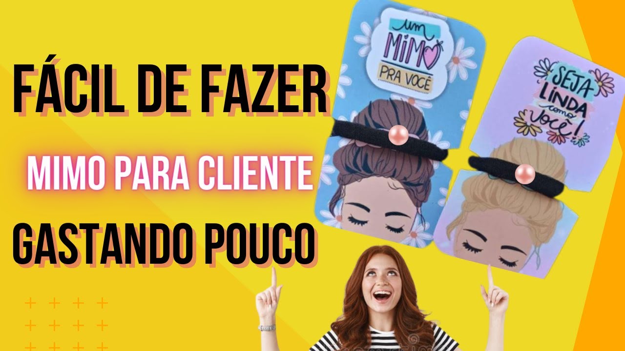 Tag  Xuxa para cabelo Mimo para Clientes PASSO A PASSO Tag elástico para cabelo 2022 Fácil e rápido