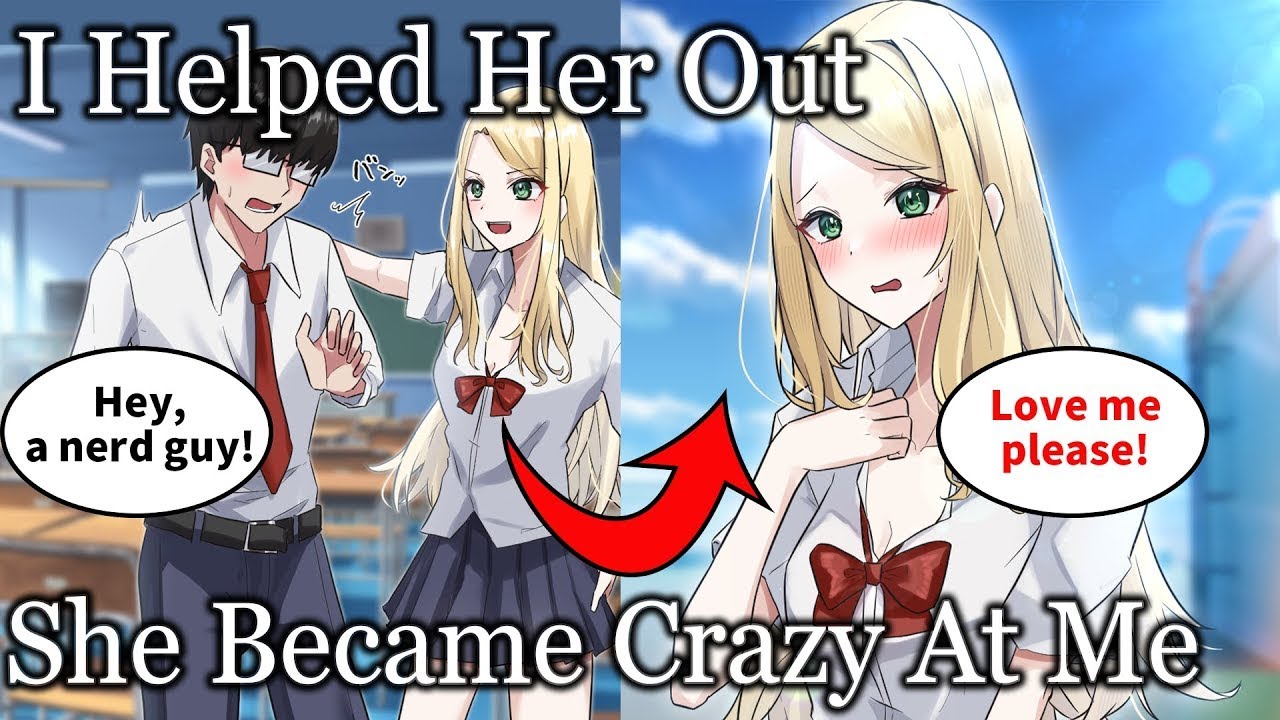 【Manga】I'm an introvert, but when I helped a delinquent girl in my class, she was surprisingly cute