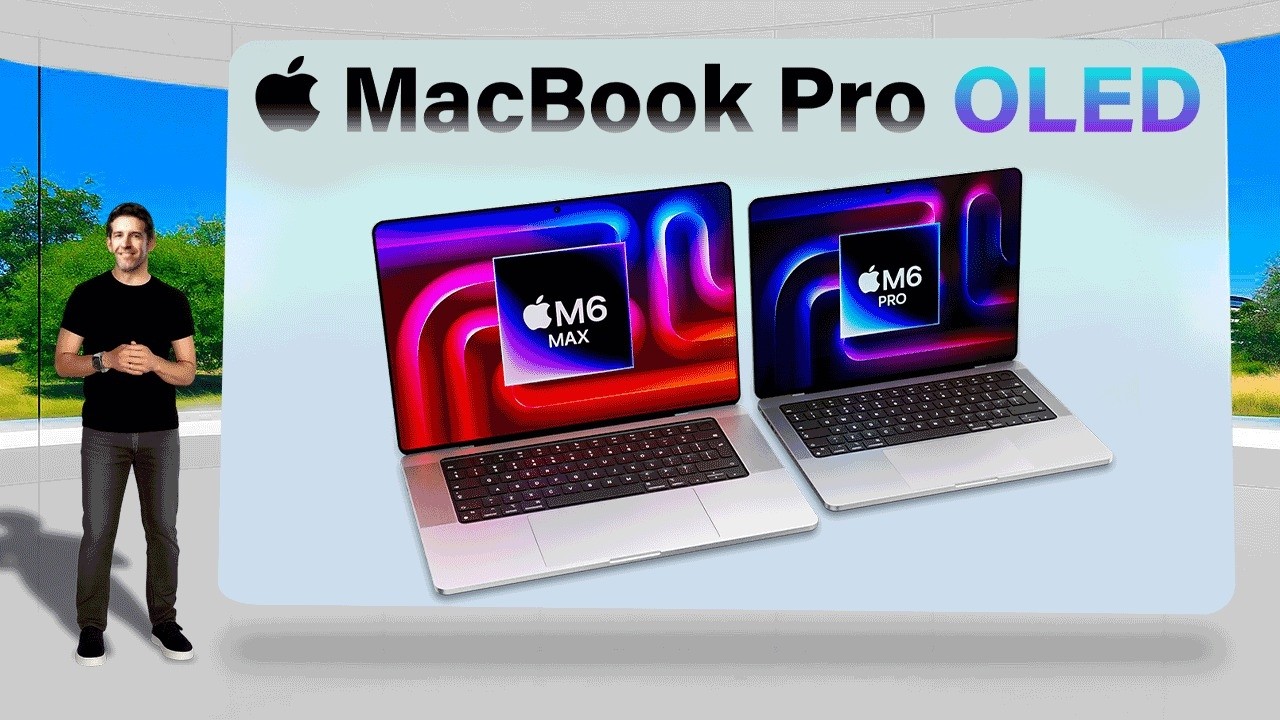 OLED MacBook Pro 2026 &mdash; дизайн раскрыт + 9 больших утечек!