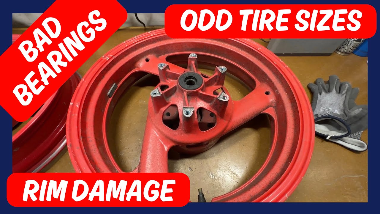 Restoring Motorcycle Wheels | FZR1000 Restoration - EP8