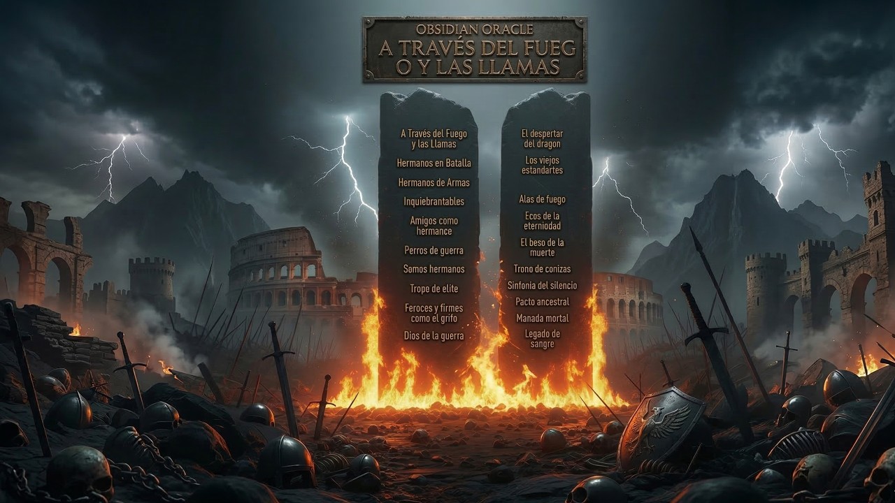 OBSIDIAN ORACLE - A Través del Fuego y las Llamas | (ALBUM COMPLETO) Epic Symphonic Power Metal  🛡️🔥