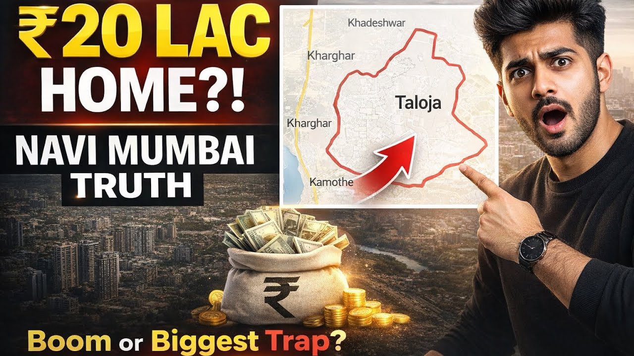 1 BHK in Taloja @ 20 Lacs?! 😱 Hidden Truth of Navi Mumbai Real Estate”