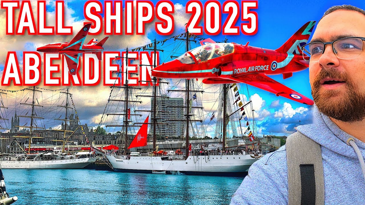 Aberdeen Welcomes Tall Ship Race & Red Arrows!