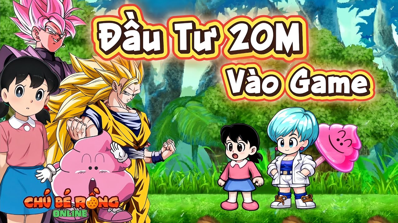 Ngọc Rồng Online - Đầu Tư Vào Game 20M Săn Combo Vip