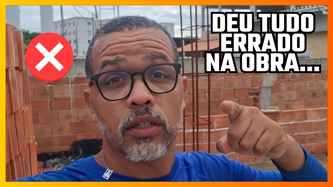 NÃO COMETA ESSE ERRO NA OBRA DA SUA CASA DO ZERO!❌