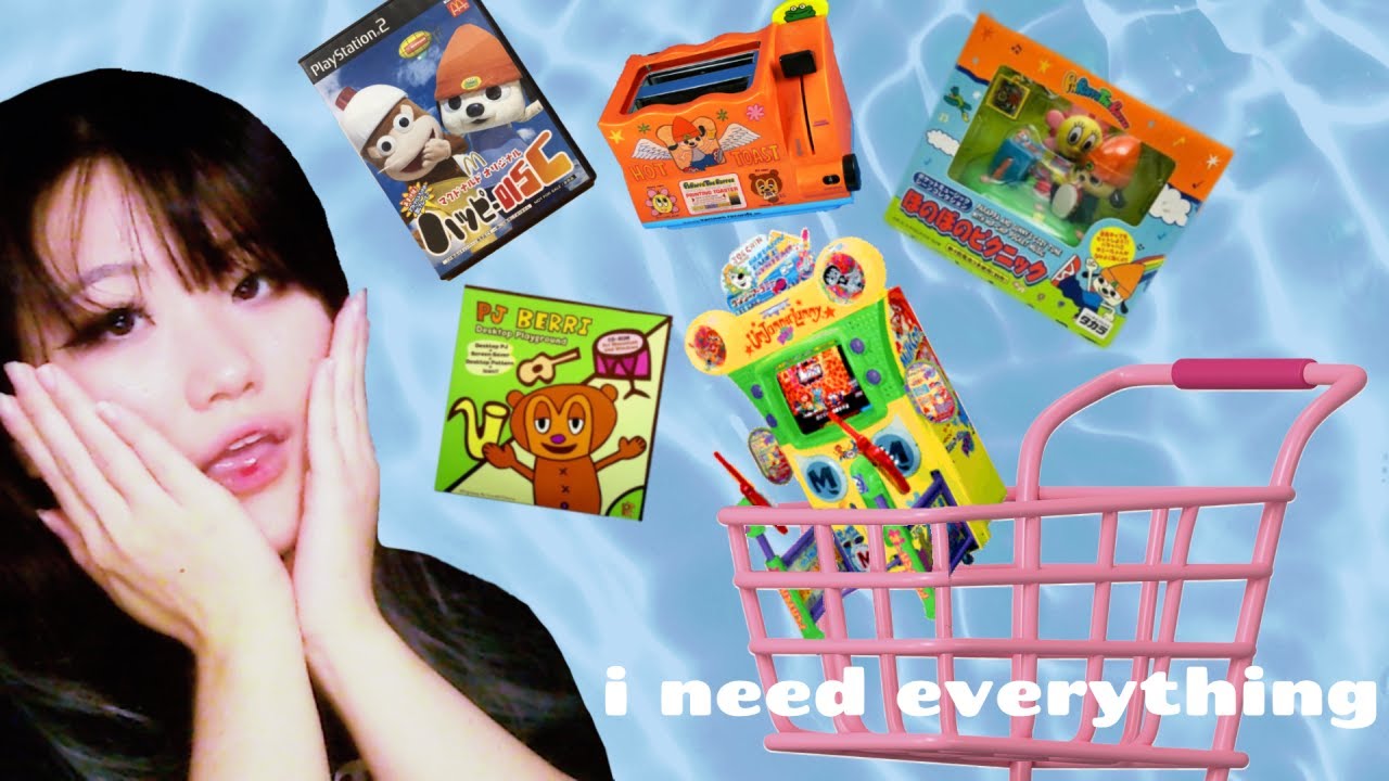 parappa the rapper has the coolest merch