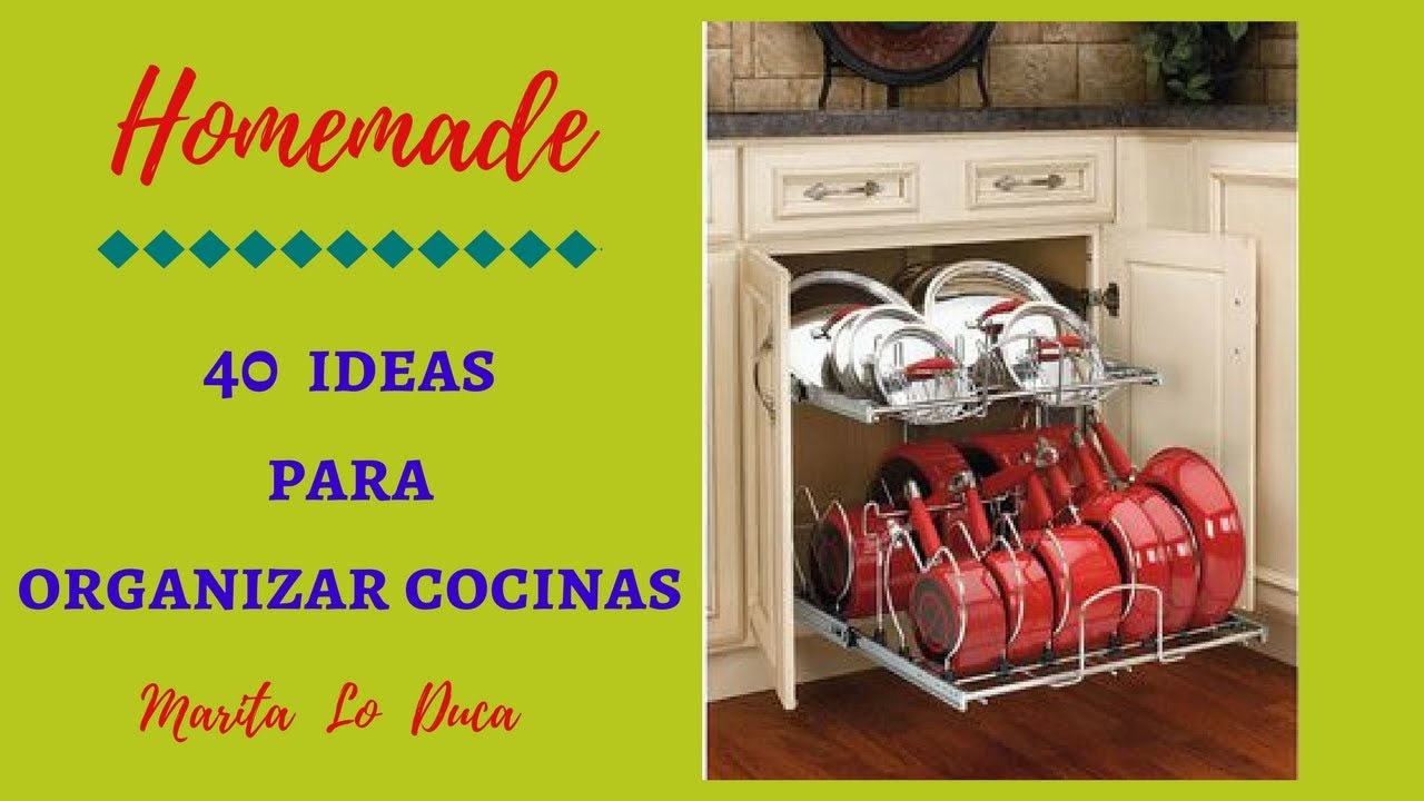 40 ideas para organizar cocinas 2017 | 40 ideas for organizing kitchens 2017