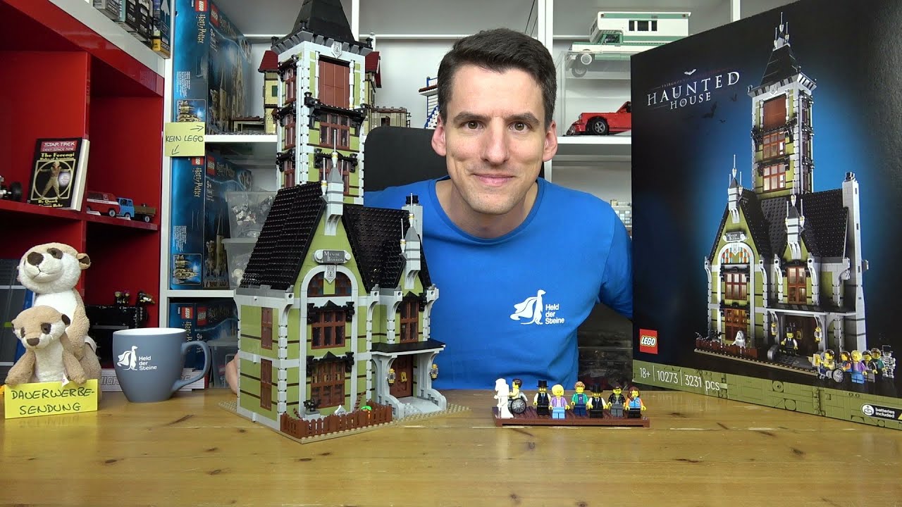 Gar nicht gruselig, aber mit einer netten Funktion: LEGO® 10273 Geisterhaus auf dem Jahrmarkt