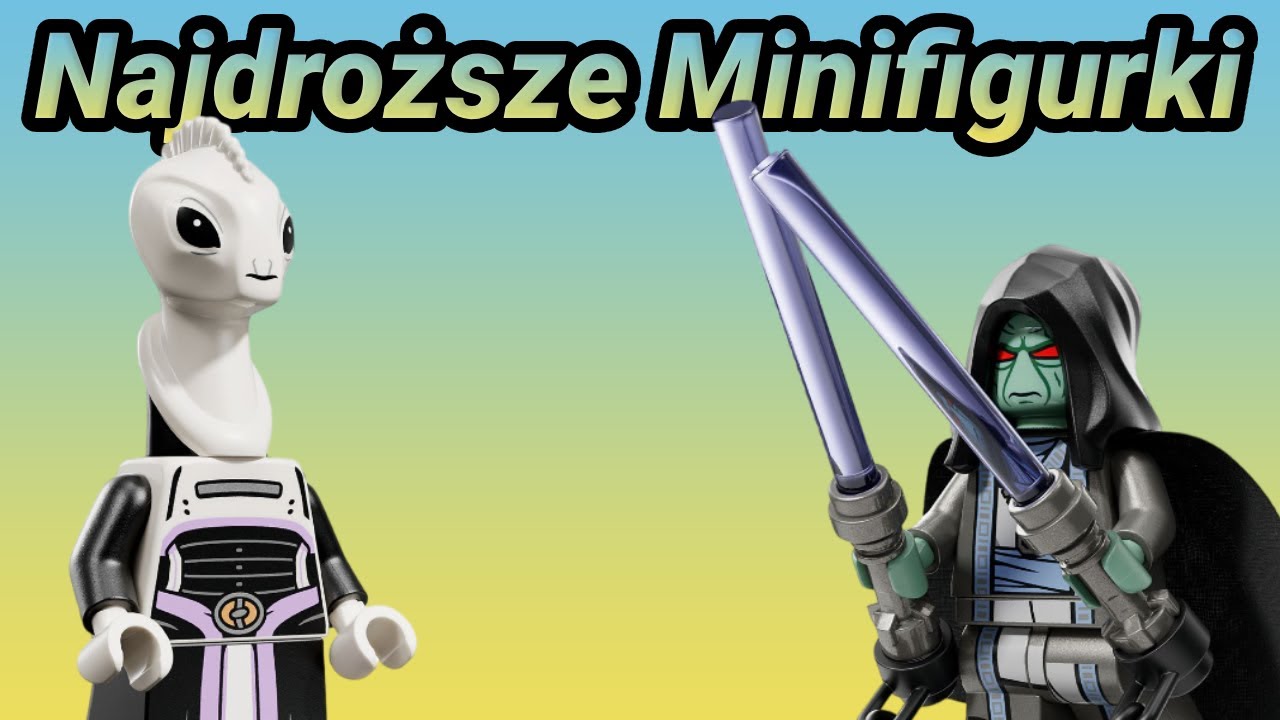 Najdroższe Minifigurki LEGO Star Wars 2025!