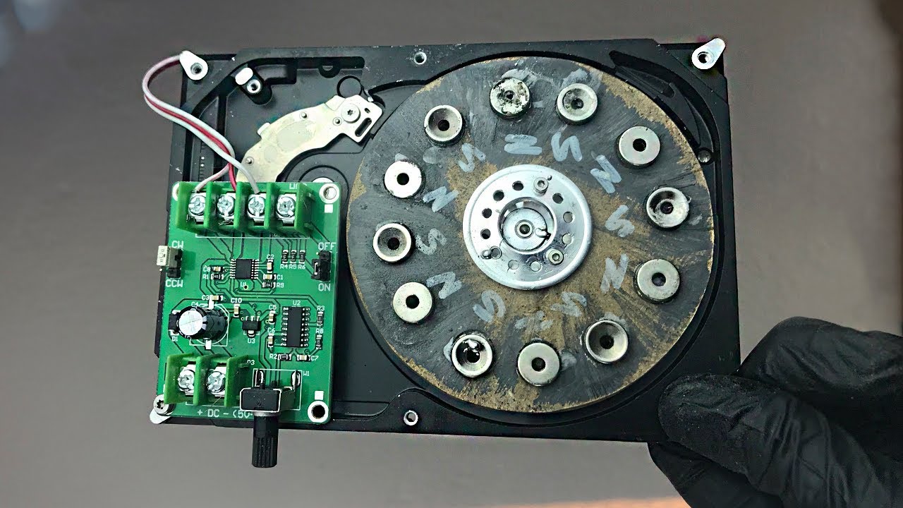 What can be done from the old hard drive? DIY Powerful Heater !