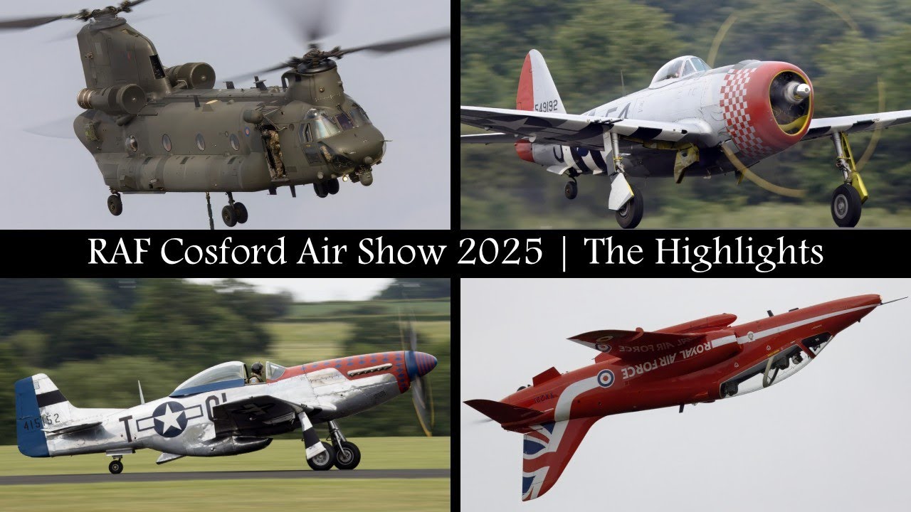 RAF Cosford Air Show 2025 | The Highlights