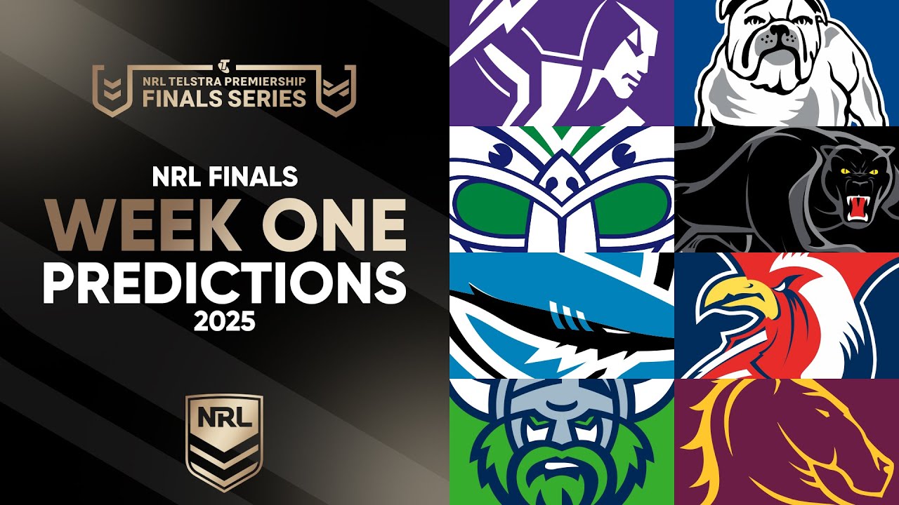 NRL Finals Week 1 Predictions 2025