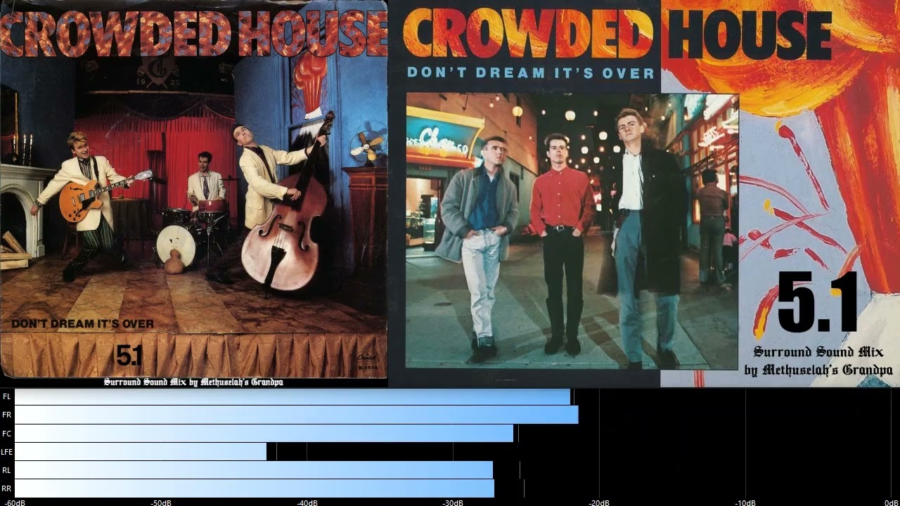 Crowded House - Don't Dream It's Over (5.1 surround sound)
