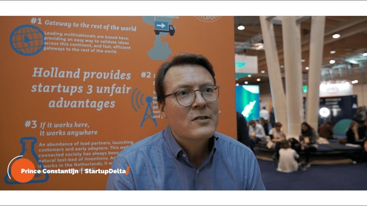 Prince Constantijn - StartupDelta ⎢TekDelta Testimonial