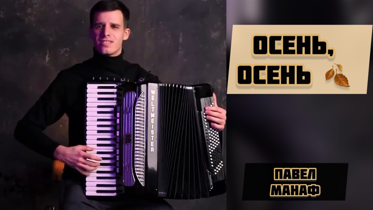 Красивая игра на аккордеоне || Павел Манаф
