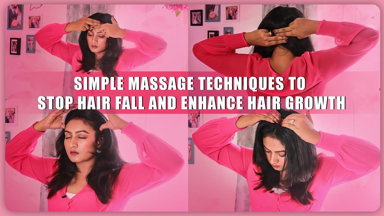 Simple Massage Techniques to Stop Hair Fall and Enhance Hair Growth || Ashtrixx || giveaway