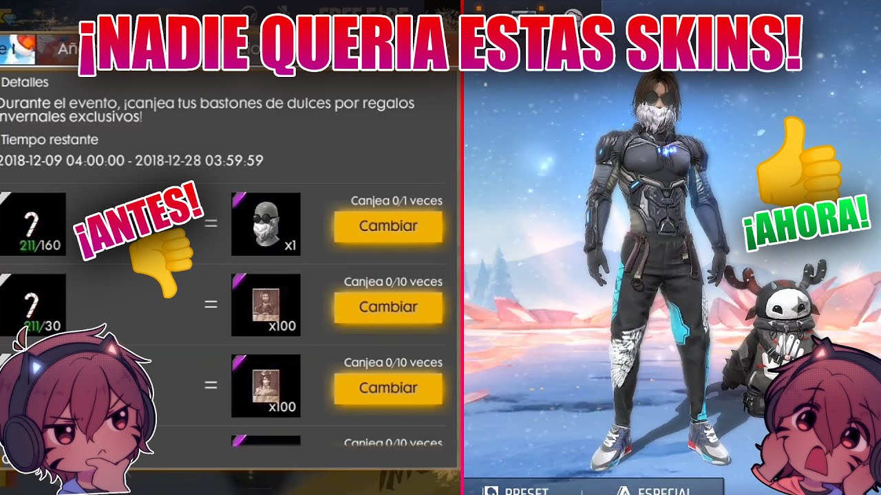LAS 5 SKINS QUE NADIE QUERIA Y AHORA TODOS QUIEREN! 🤔
