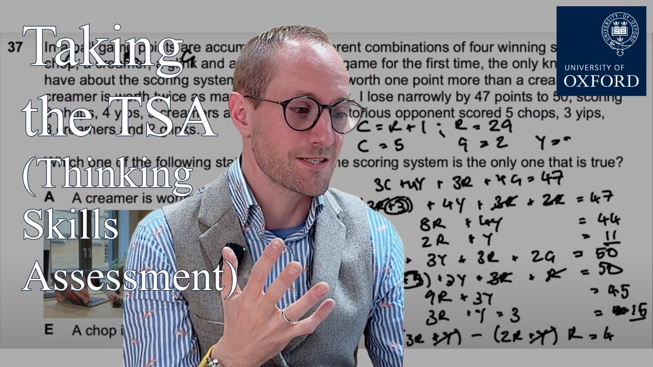OXFORD UNI tutor: I got these TSA admissions test Qs wrong, so you won’t!