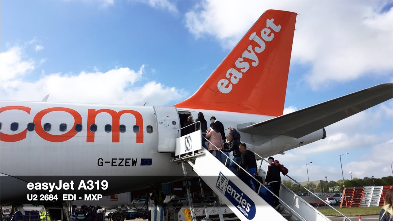 TRIP REPORT | easyJet A319 | Edinburgh ✈ Milan MXP
