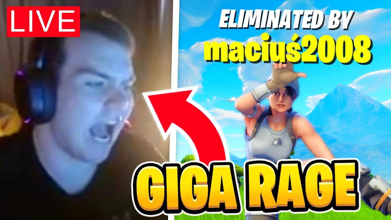 NAJWIĘKSZE RAGE STREAMERÓW W FORTNITE #2 😤🔥