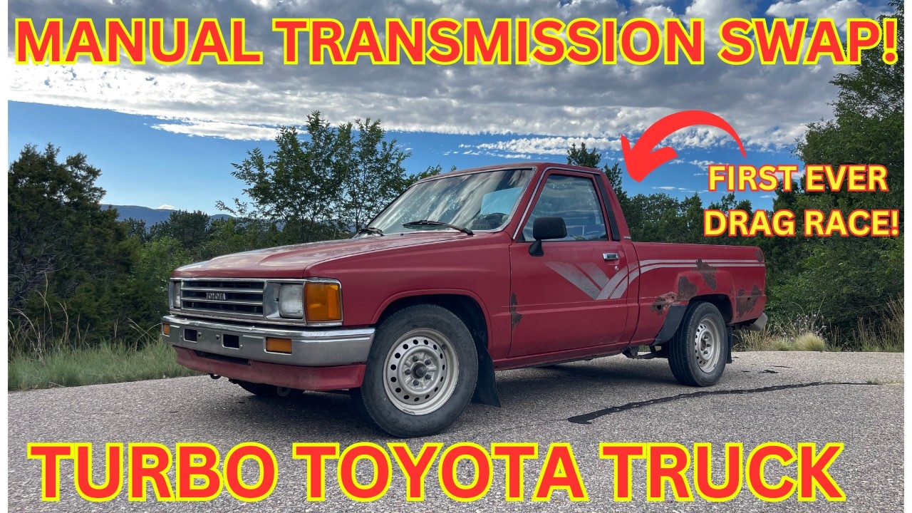Ручная замена турбонаддува на моем пикапе Toyota, чтобы сделать его быстрее!