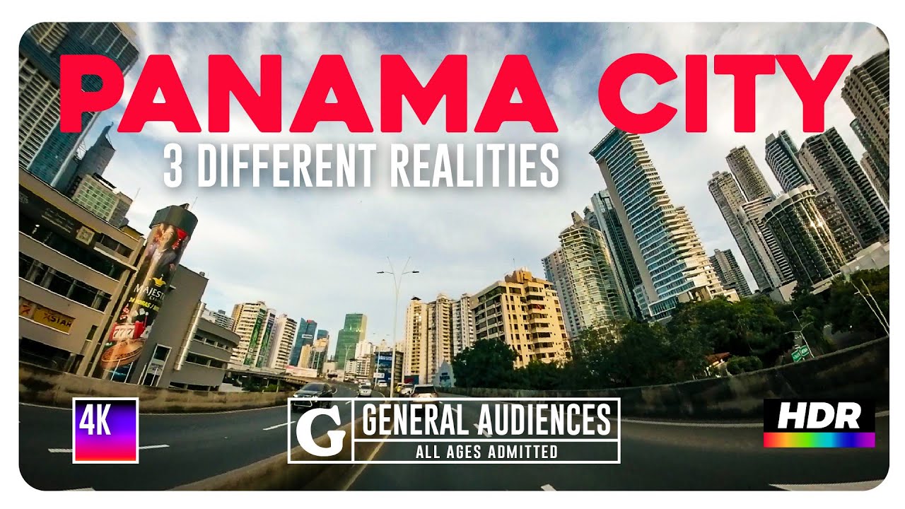 Panama City 🇵🇦 | Las Cumbres, Calidonia & Cinta Costera | 4K City Drive POV 🌴☀️