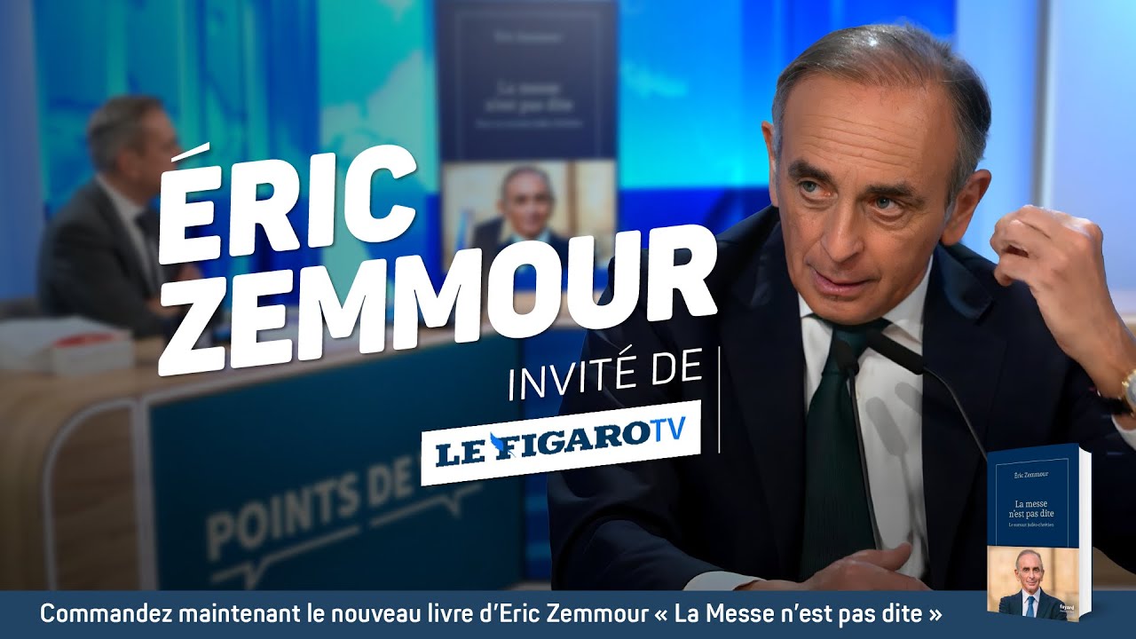 Eric Zemmour au Figaro TV : Ni le nazisme ni le communisme n'ont r&eacute;ussi &agrave; d&eacute;truire le christianisme