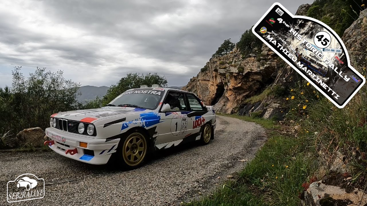 Dominique  MARCELLI  et  Paul  SALINI   Historic Rally  Mathieu MARTINETTI  2025