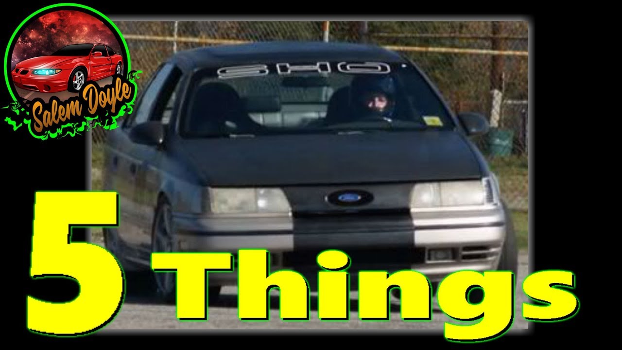 5 Things You Should Know about the Yamaha powered Taurus SHO ( 1989 - 1995 )