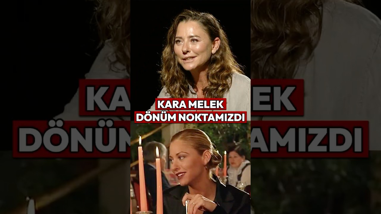 Ece Uslu 'Kara Melek&rsquo;in T&uuml;rk Dizi Tarihindeki Etkisini İtiraf Ediyor #empati #eceuslu