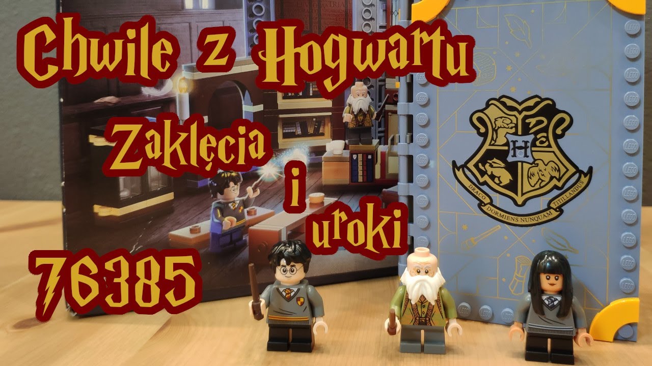 LEGO Harry Potter 76385 (2021) - Chwile z Hogwartu: Zajęcia z zaklęć i urok&oacute;w