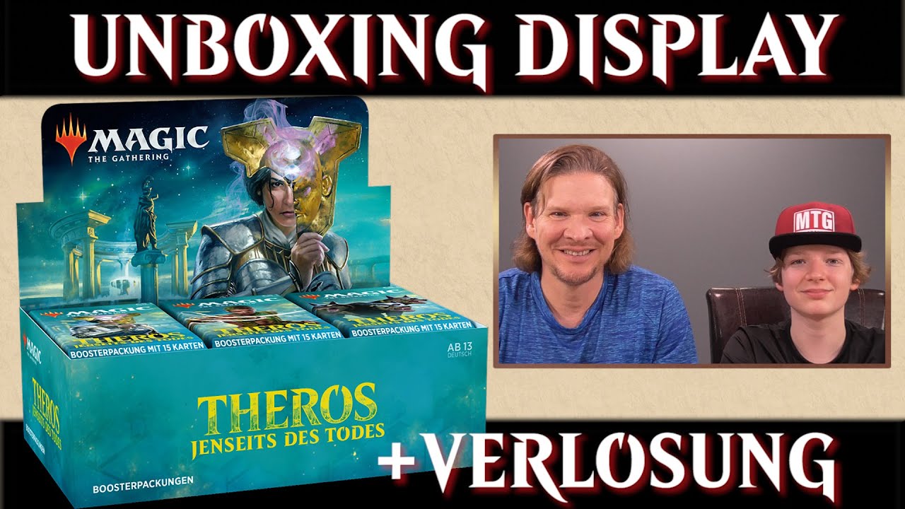 Unboxing Theros Jenseits des Todes Display Magic the Gathering deutsch MTG Trader Booster Review