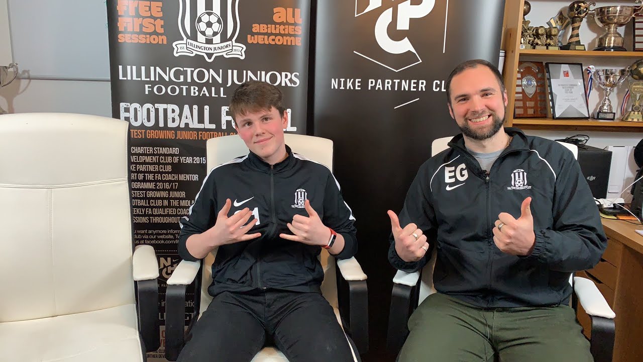 LJFC TV - LIVE with Ed (U14 Juniors Coach) & Will (U14 Juniors Captain)
