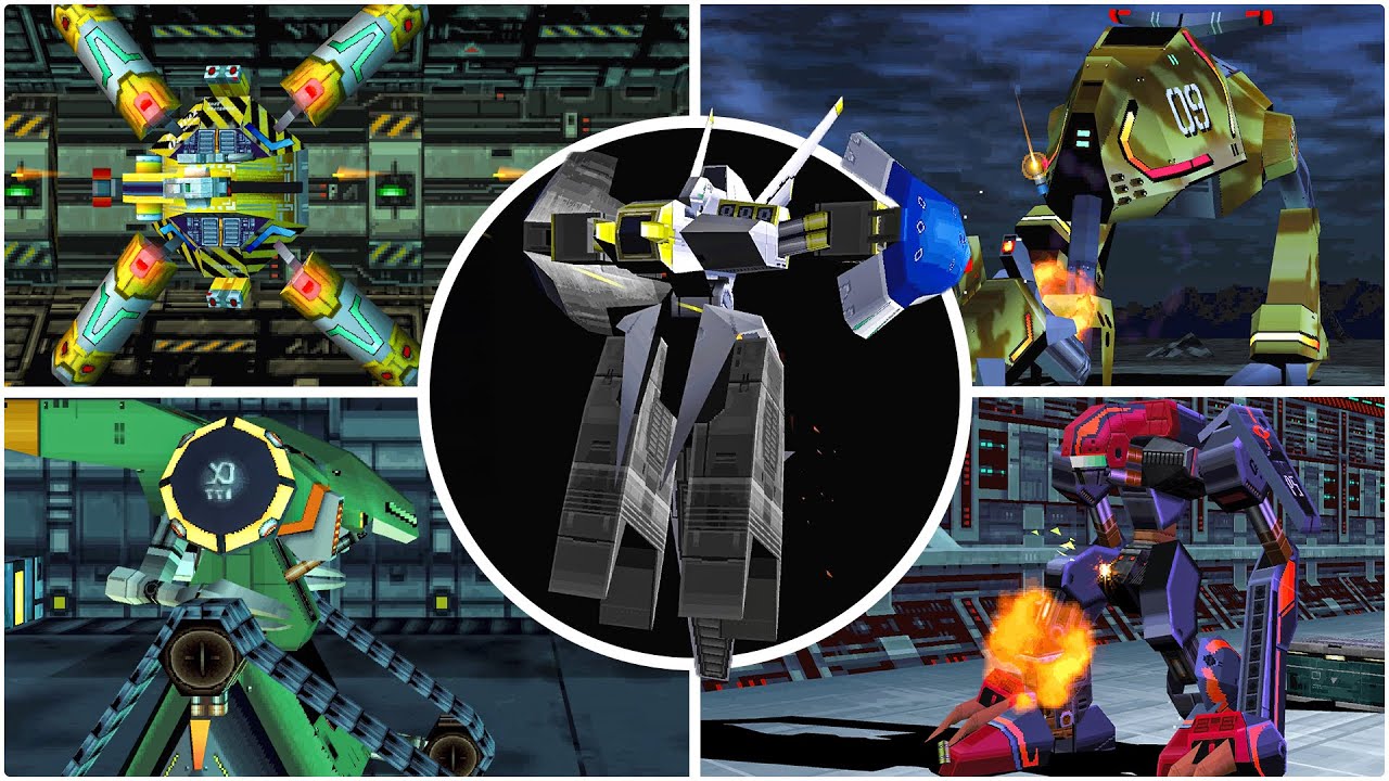 Einhänder (Astraea Mk. I) - All Bosses (PS1)