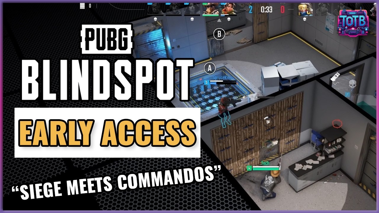 Вот что происходит, когда PUBG переходит в тактический режим | Ранний доступ к PUBG Blindspot