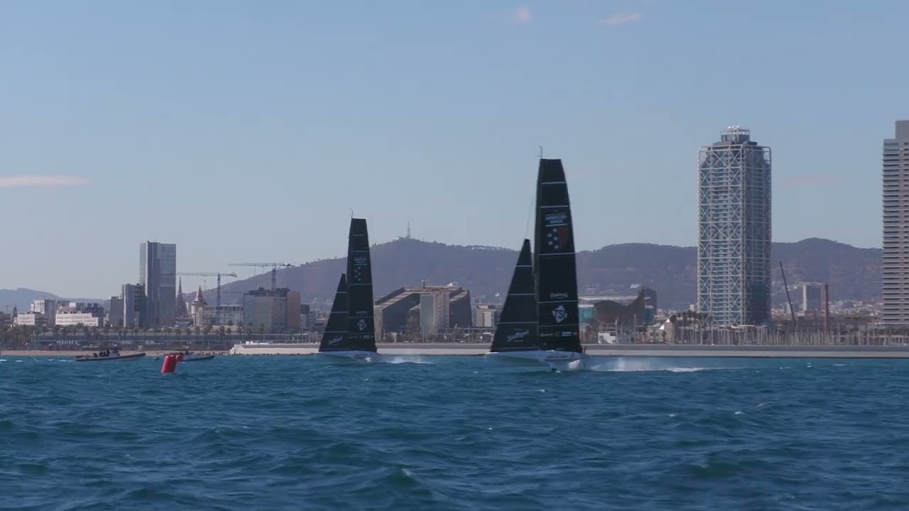 Cup Spy: Highlights - American Magic - AC40  -  Barcelona - Day 96, February 27, 2024